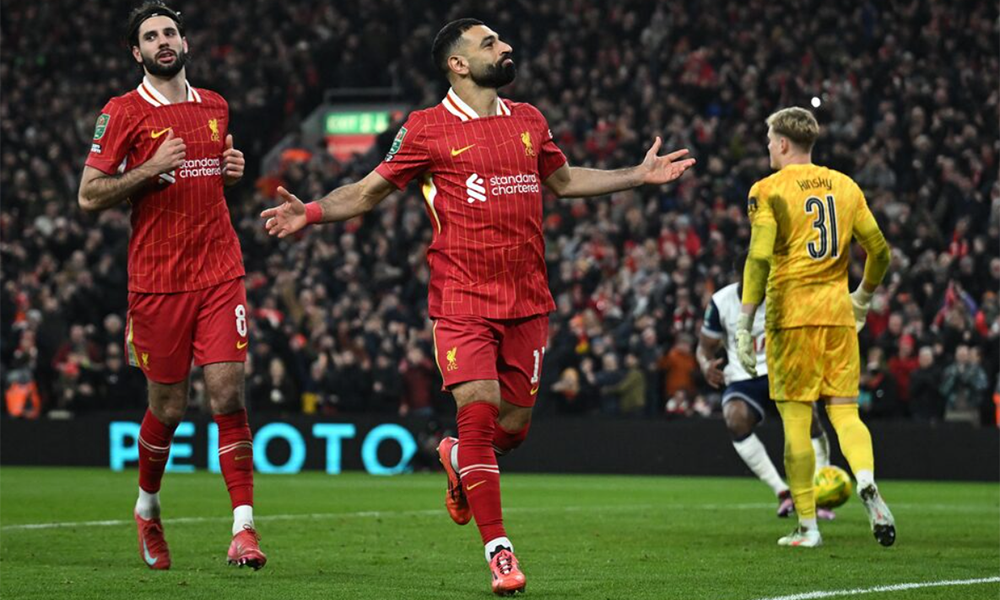  Salah đưa Liverpool vào chung kết Cup Liên đoàn